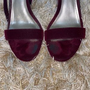 Wine Color Heels